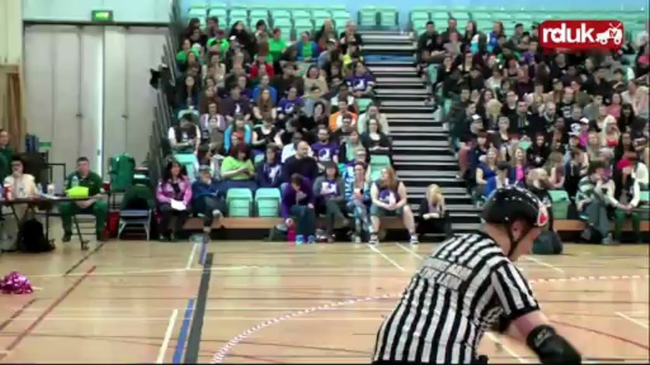 Anarchy III: Berlin Bombshells vs Auld Reekie Rollergirls (1st Half)