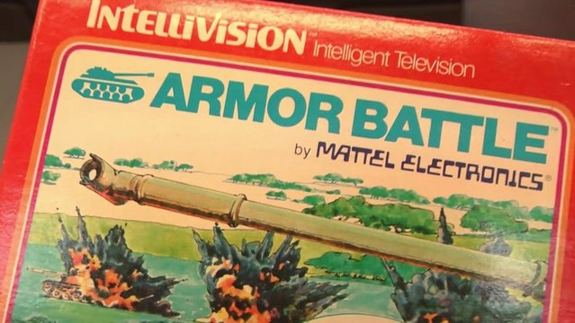 Classic Game Room - ARMOR BATTLE review for IntelliVision