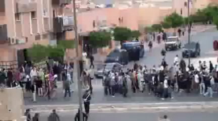 Manifestation réprimée au Sahara occidental