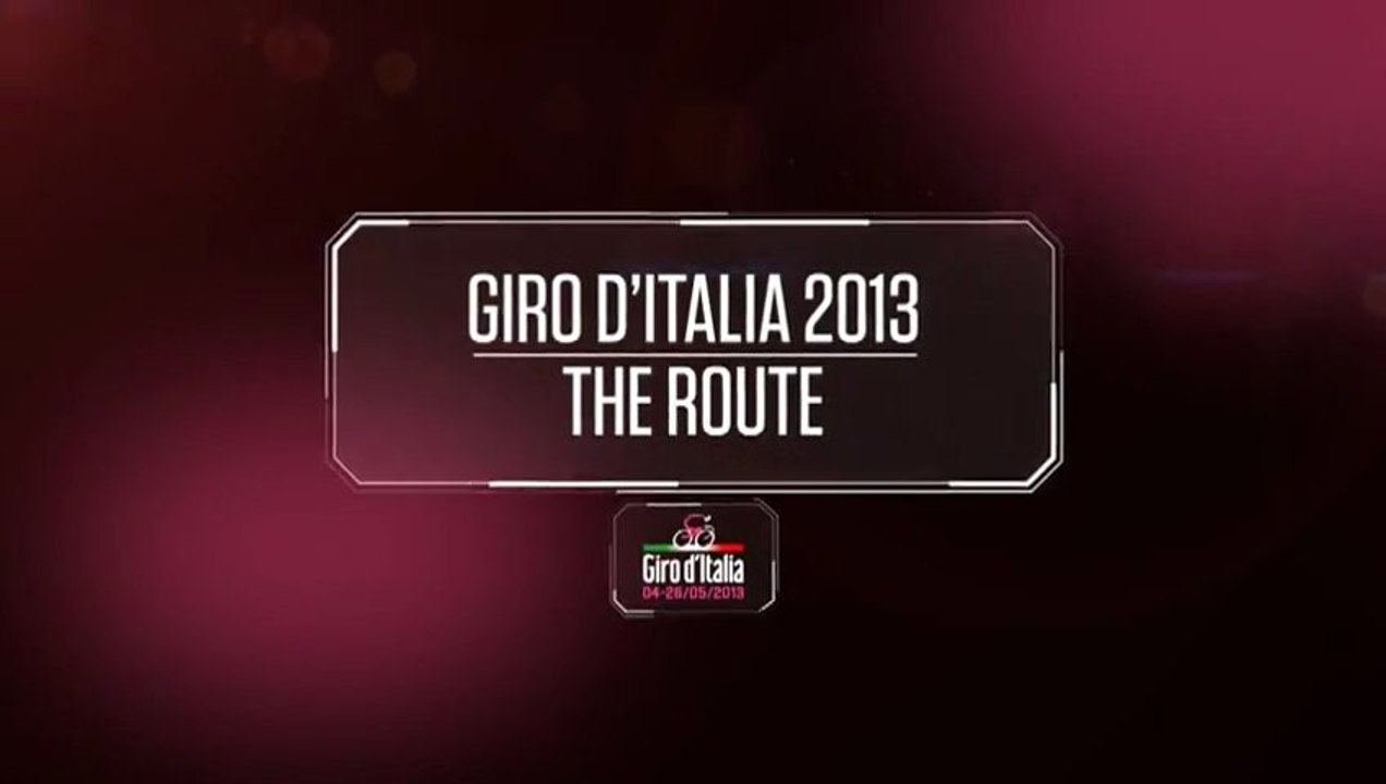 Giro d'Italia 2013 - The route - Il percorso