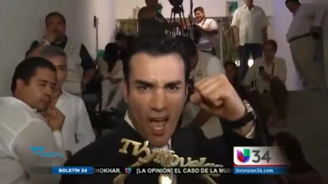 David Zepeda @davidzepeda1 entrevista tras recibir el premio "Mejor Actor Protagónico"