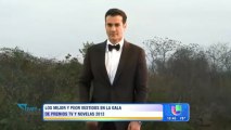 David Zepeda @davidzepeda1 el mejor vestido y el galán de Premios TVYN 2013 || DA