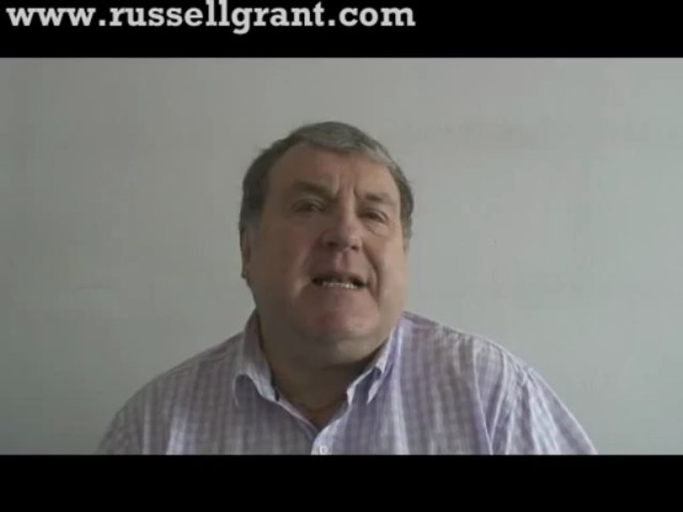Russell Grant Video Horoscope Virgo April Tuesday 30th 2013 www.russellgrant.com