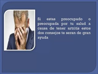 Como Curar la Artritis de Manera Natural - CURACION ARTRITIS
