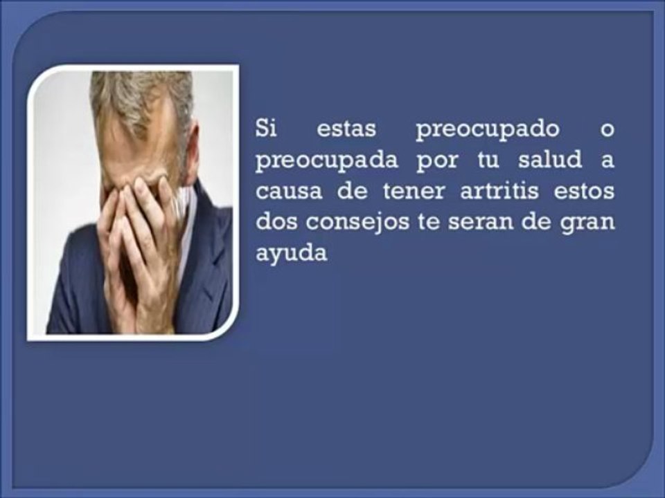 Como Curar la Artritis de Manera Natural - CURACION ARTRITIS