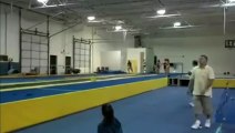 Gymnast's Insane Flips