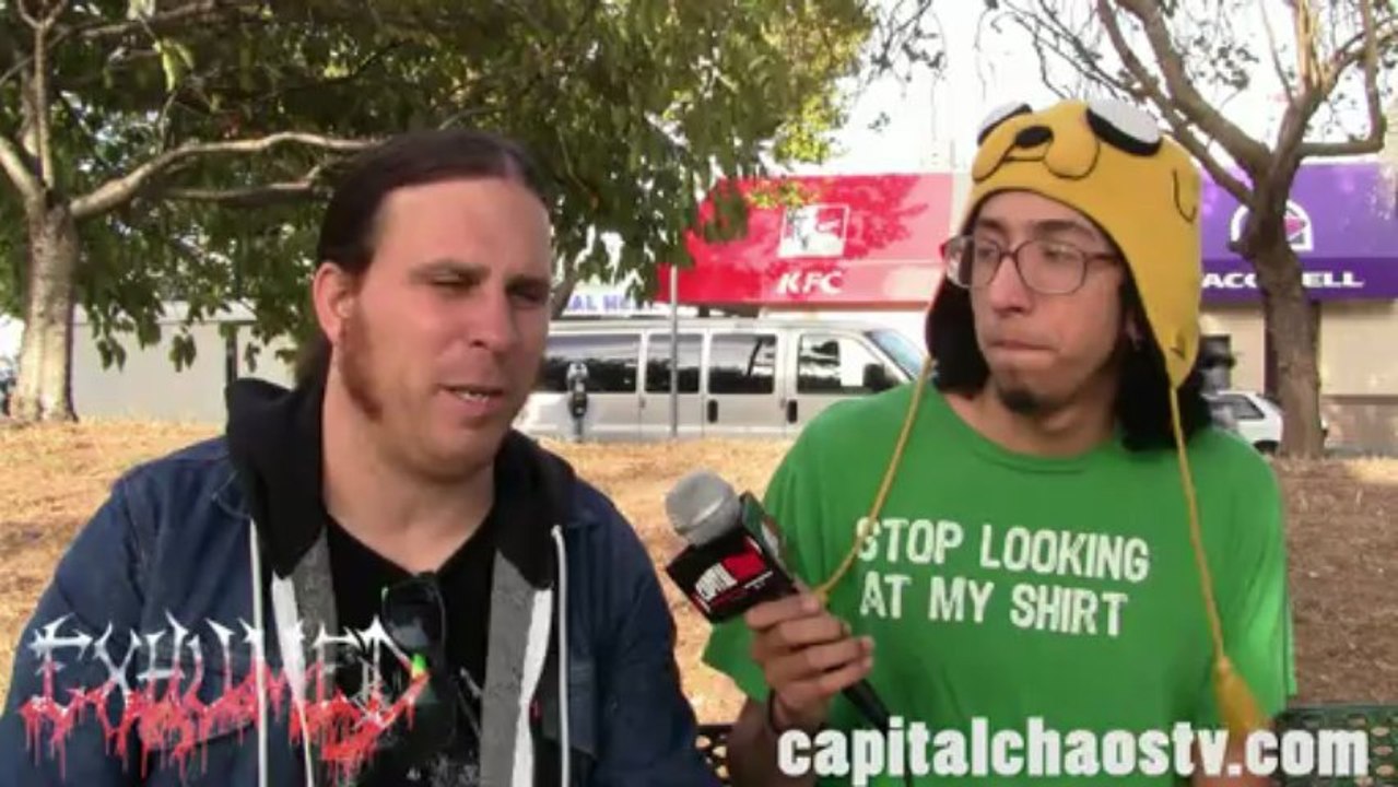 EXHUMED (interview) on CAPITALCHAOSTV.COM