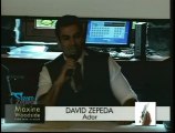 Enlace de David Zepeda @davidzepeda1 con Maxine Woodside después de los Premios TVYN 2013