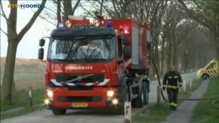 Brand in woning Bruilweering (update) - RTV Noord