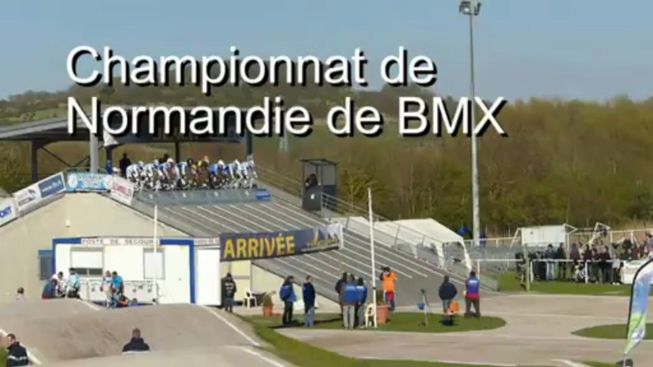 Troisième manche du championnat de Normandie de BMX