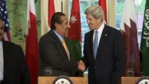 Kerry meets officials amid push for Israeli-Palestinian peace