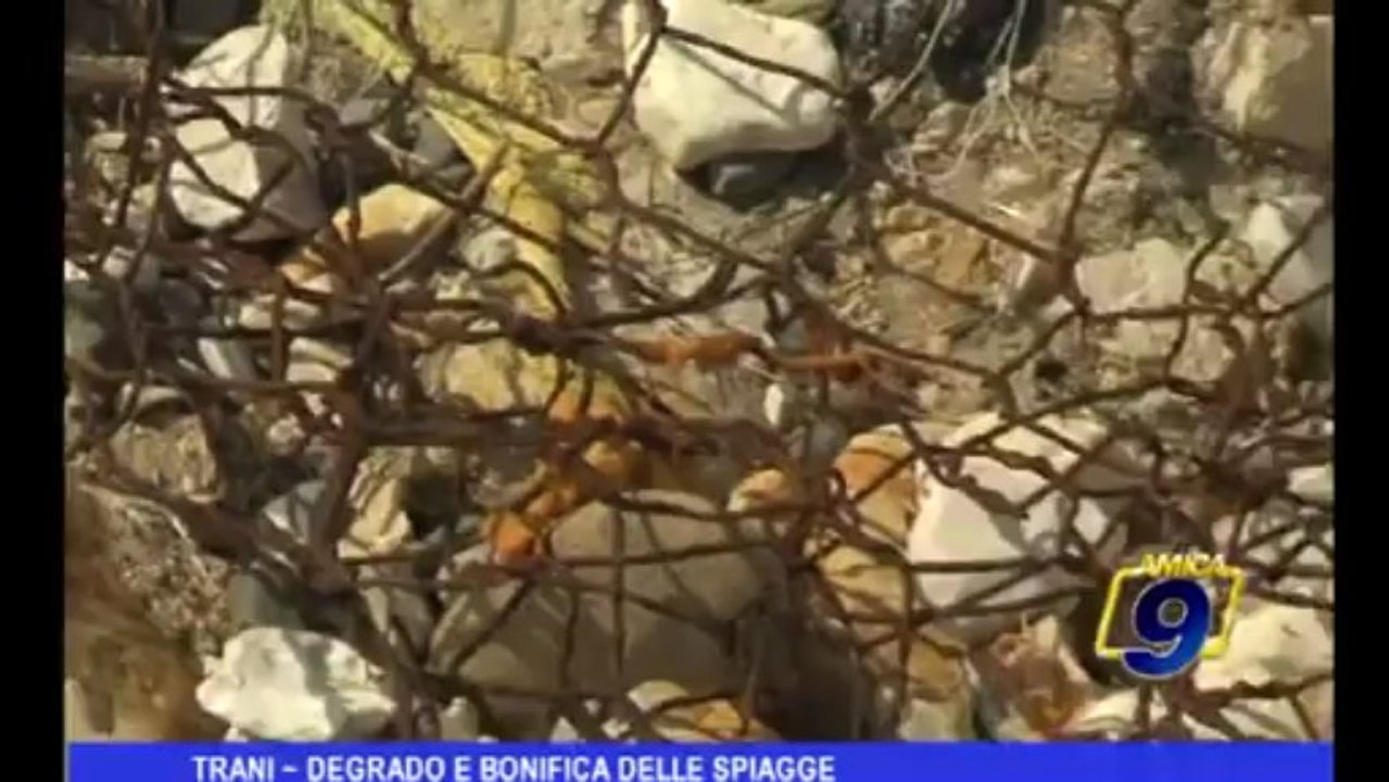 Trani | Degrado e bonifica delle spiagge