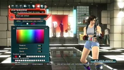 Tekken Tag tournament 2 Decal Customisation|Asuka->Tifa}