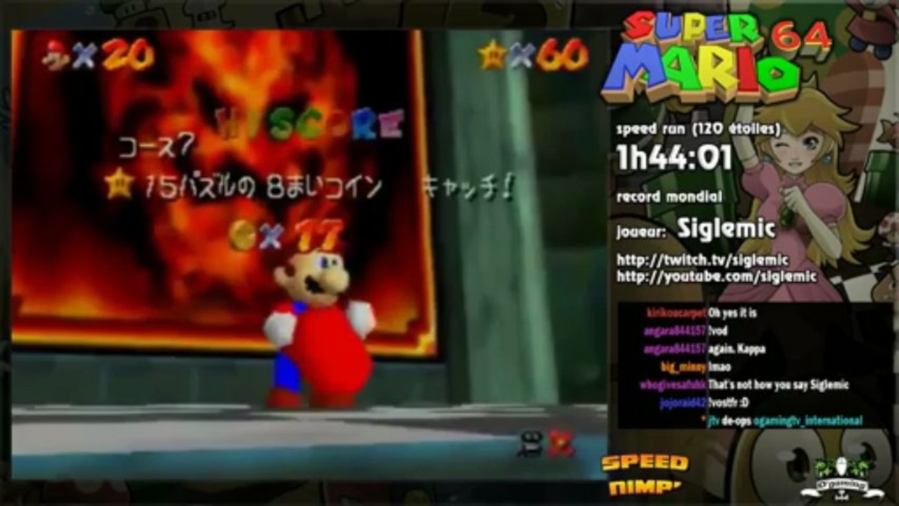 [Ep#5] Speed Nimp' du 13/04/2013 - Super Mario 64