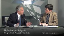 Rafael Arias-Salgado, vicepresidente de la Fundación Transición. 29-4-2013