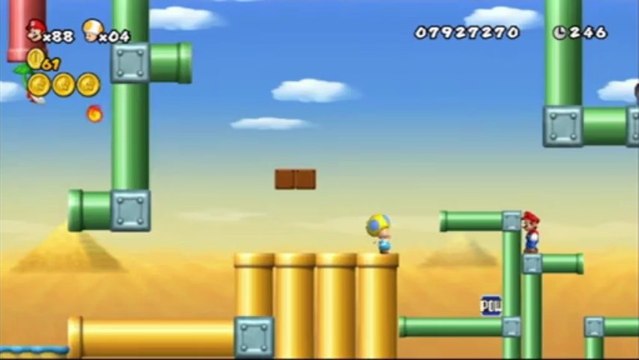 New Super Mario Bros. Wii - Monde 9 : Niveau 9-4