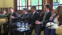 مباحثات رئيس الكوركاس مع وفد برلماني كولومبي