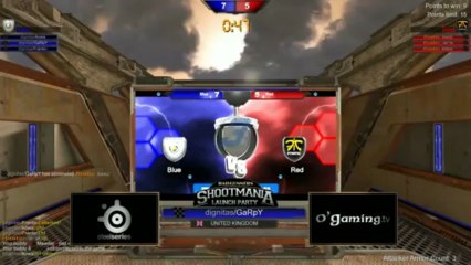 [Ep#5] ShootMania Launch Party EN 10/04/2013 - Fnatic vs Dignitas Game 2