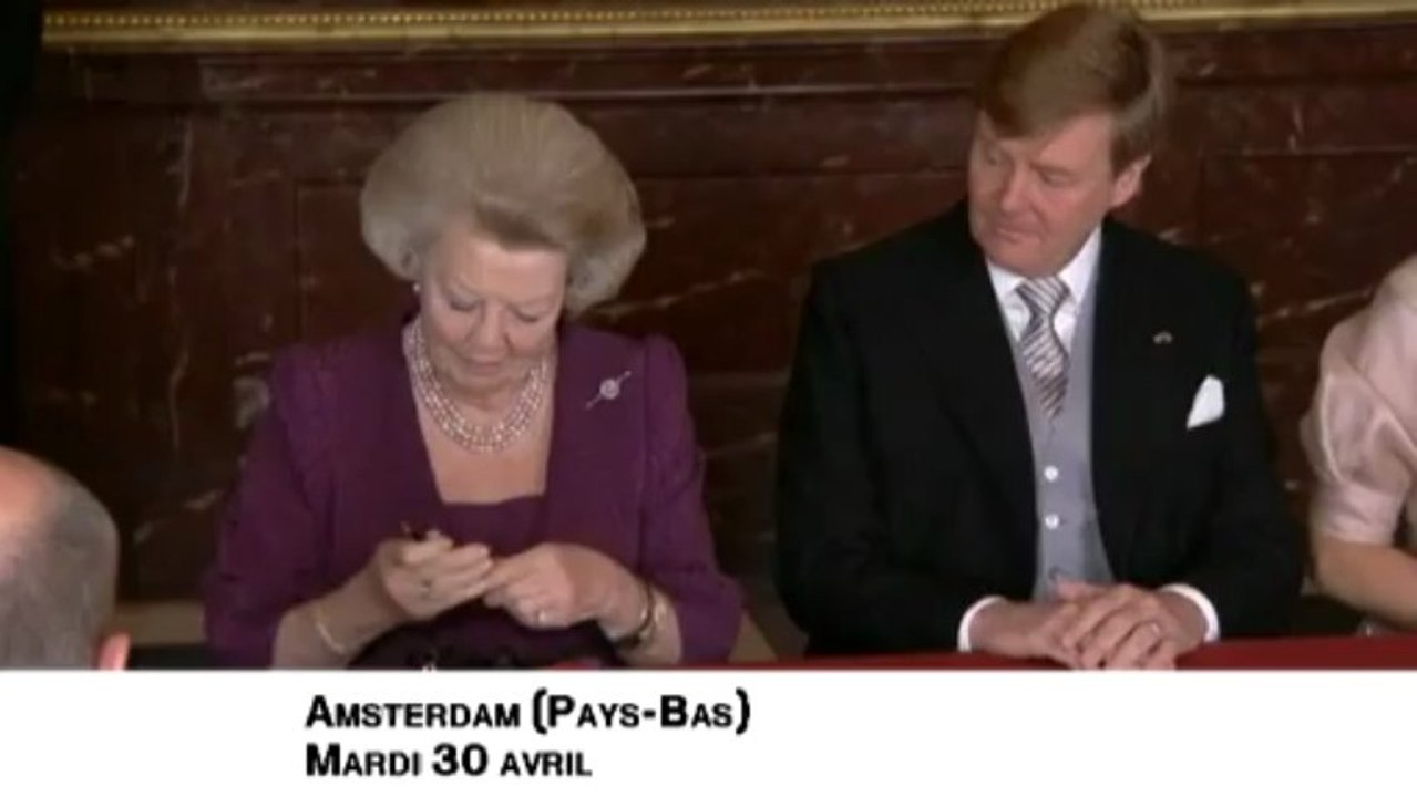 Pays-Bas : la reine Beatrix abdique et redevient princesse