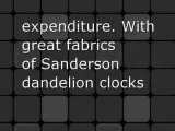 Sanderson dandelion clocks curtains