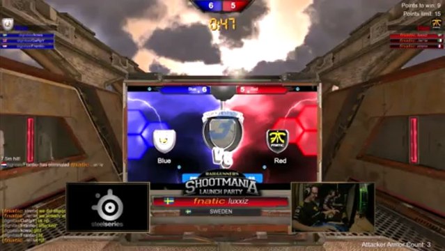 [Ep#8] ShootMania Launch Party du 10/04/2013 - Fnatic vs Dignitas Game 2