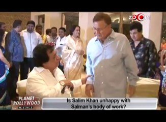 Salman Khan's father criticizes his choice of films