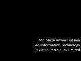 Testimonial by Mr. Anwar Hussain GMIT at Pakistan Petroleum Limited
