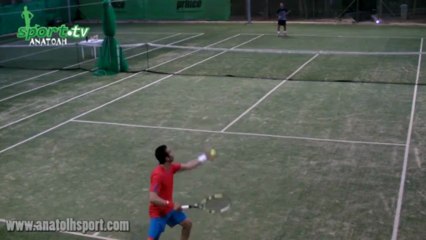 Ο τελικός των ανδρών στο τουρνουά τέννις του ΑΟ Λατώ (28-4-2013)