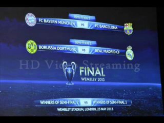 Dortmund vs Real Madrid UEFA Semi-final