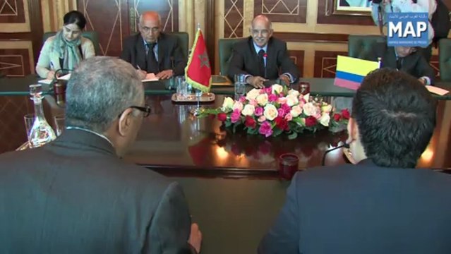 بيد الله يتباحث مع وفد برلماني كولومبي