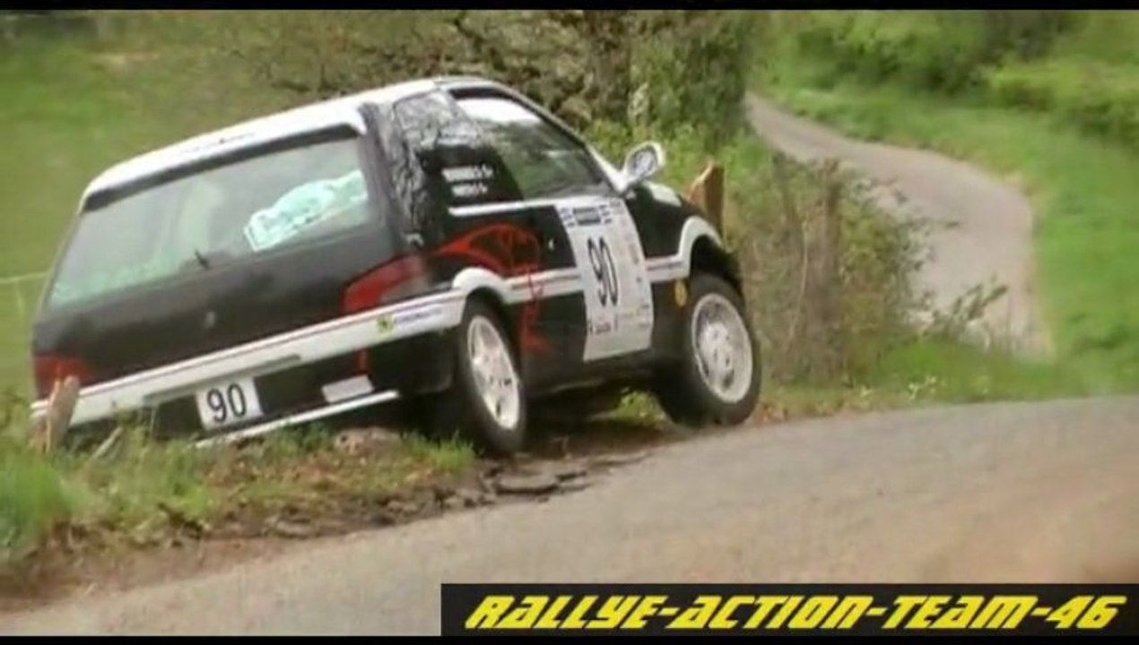 Crash Rallye du Quercy 2013