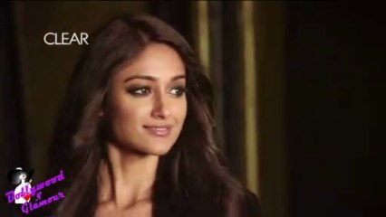 Illeana D'Cruz in the making of Shampoo Ad