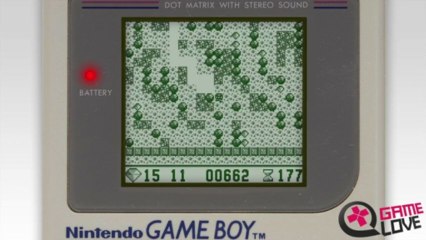 Boulder Dash : Attention, chutes de cailloux