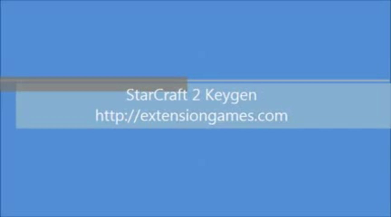 StarCraft 2 « Keygen Crack + Torrent FREE DOWNLOAD