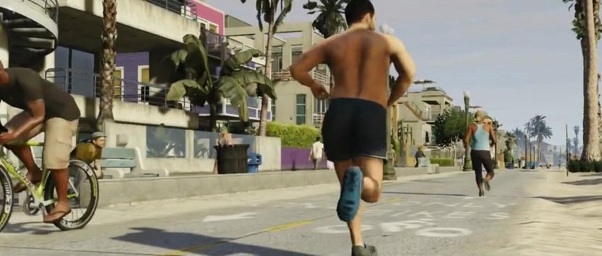 Grand Theft Auto V - Trailer de Michael, Franklin et Trevor