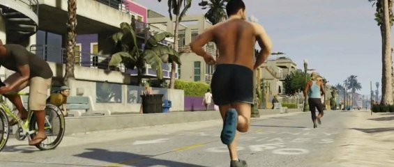 Grand Theft Auto V -  Trailer de Michael, Franklin et Trevor