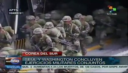 Corea del Sur y EE.UU. concluyen ejercicios militares