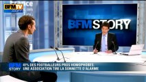 BFM STORY: 41% des footballeurs pros homophobes, une association tire la sonnette d'alarme - 30/04