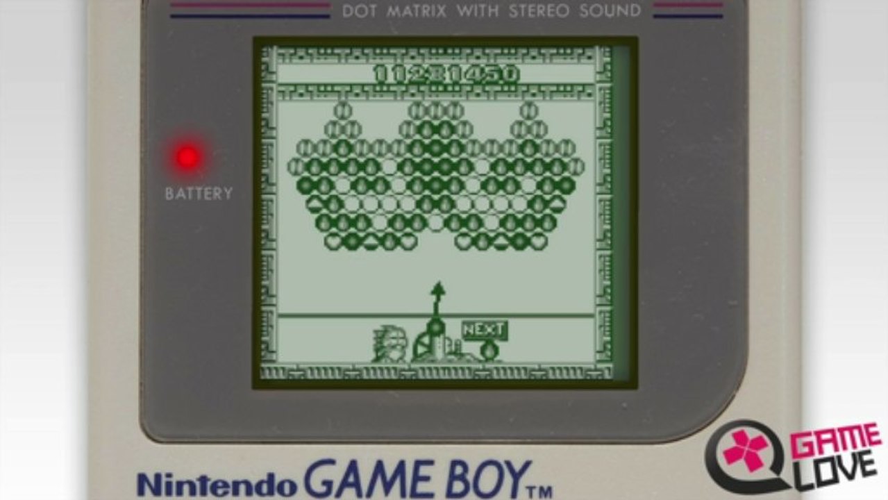 Puzzle Bobble GB : Un dragon et des boules