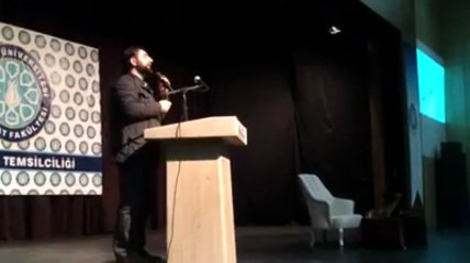 Bize böyle hakkı haykıracak hocalar lazım...