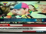 Capriles dice a Correa que no se meta en asuntos de Venezuela pues