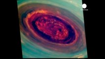 First stunning images of giant hurricane on Saturn