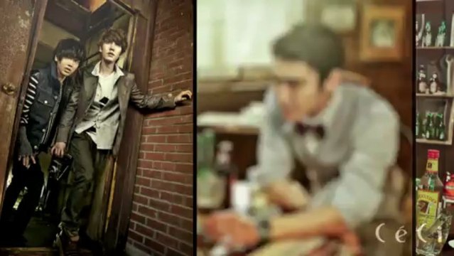 110818 CeCi Fashion Movie SUPER JUNIOR behind the scenes
