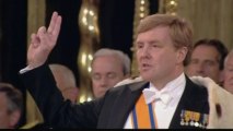 Dutch King Willem-Alexander pays tribute to his mother