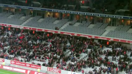 LE  GRAND STADE  DE LILLE METROPOLE  VUE DE L INTERIEUR  SUR OVM TV