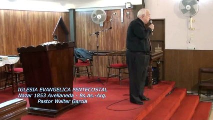 Jesucristo, nuestro abogado ante el Padre. Pastor Walter Garcia. 14-04-2013