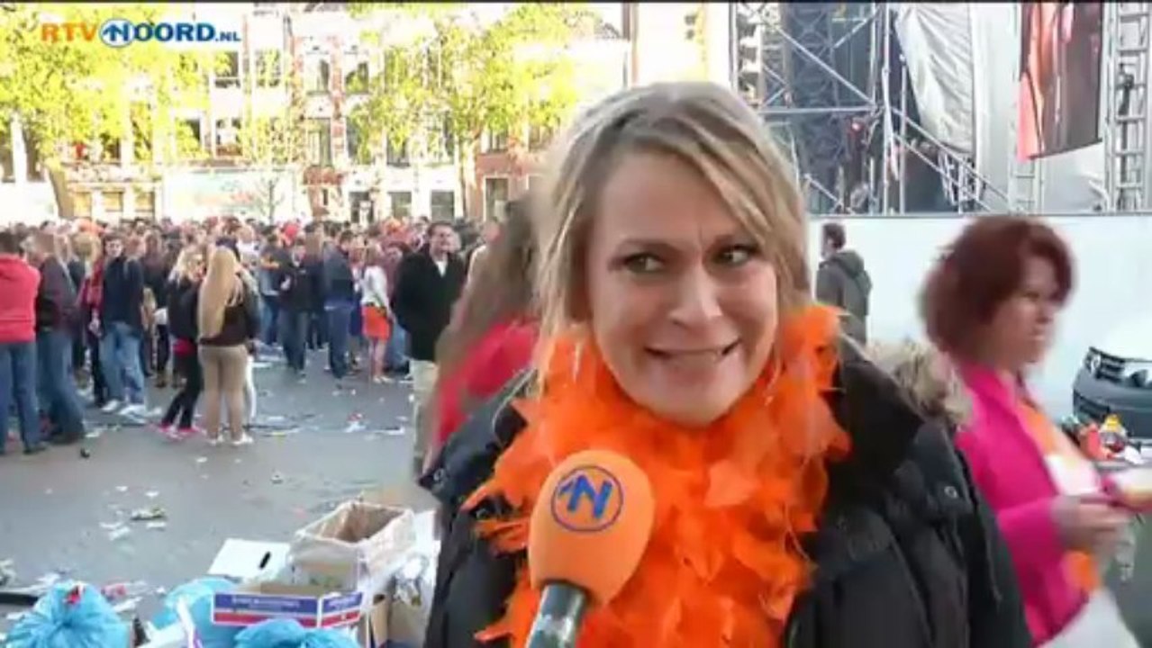 Groningen zingt Koningslied - RTV Noord