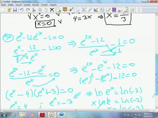 Como se resuelve una ecuación usando logaritmos