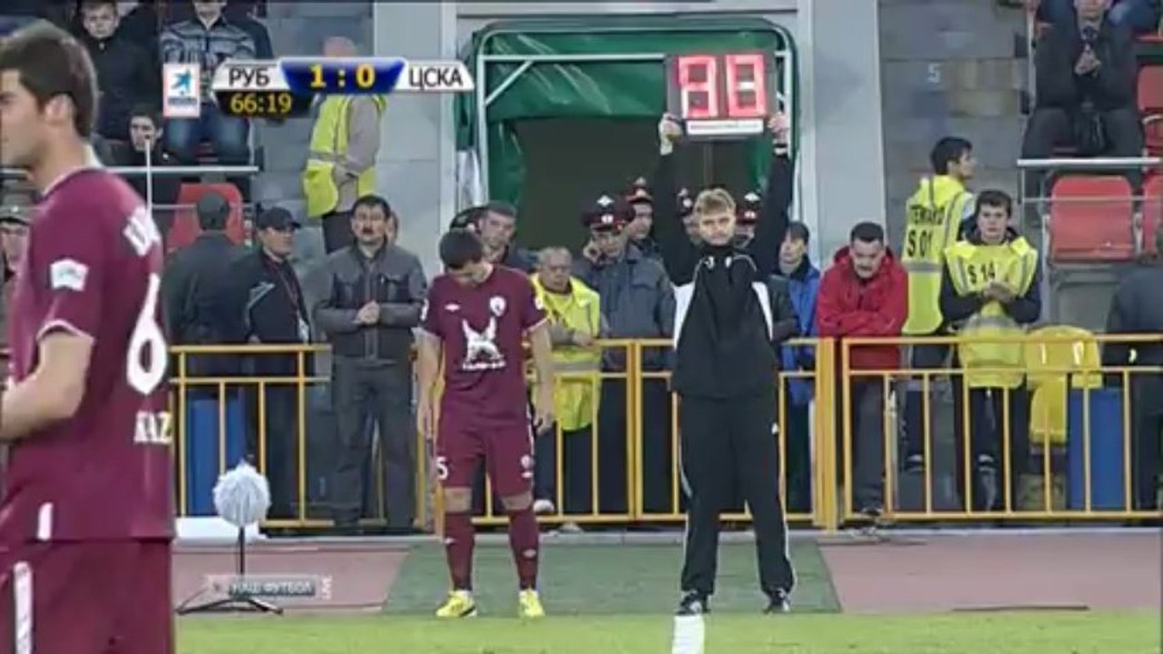 Рубин-ЦСКА 26 тур ЧР 2013  2 тайм