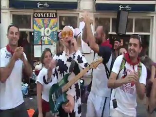 Chanson "C'était l'hiver"(l'été indien revisité) à bayonne 2011